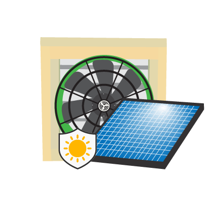 SolarGableAtticFans